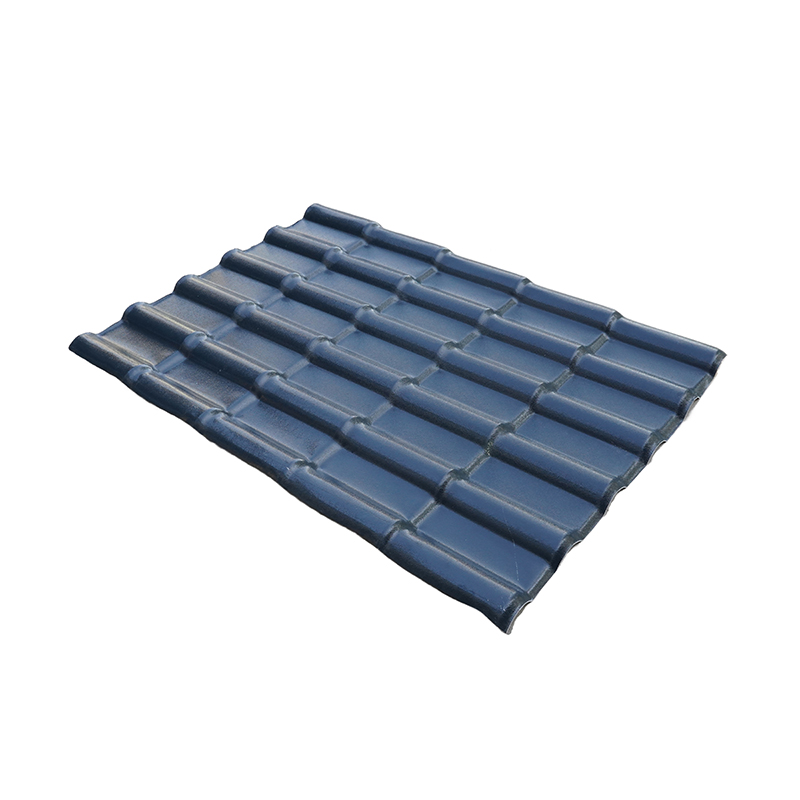 Traditional type resin roof tile