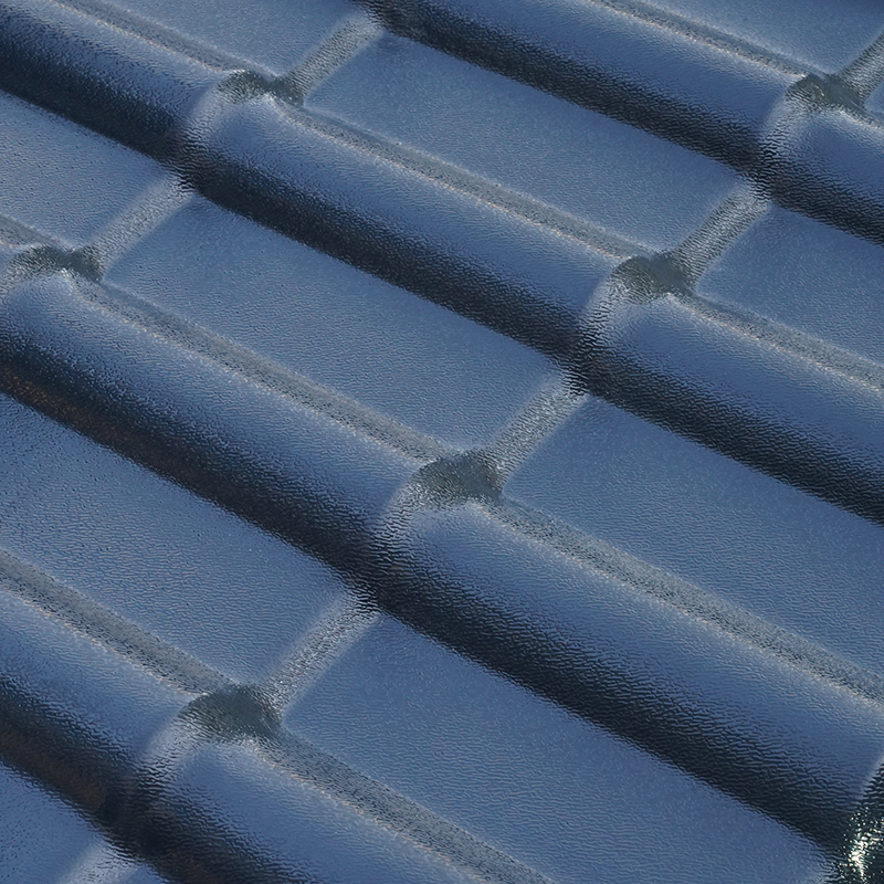 Traditional type resin roof tile