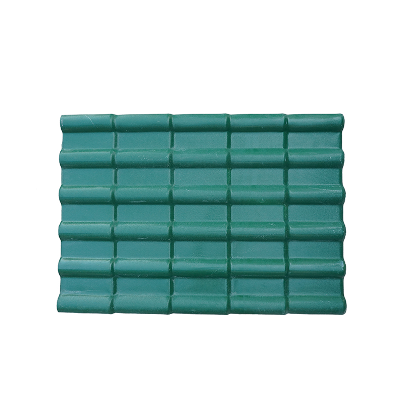 Traditional type resin roof tile