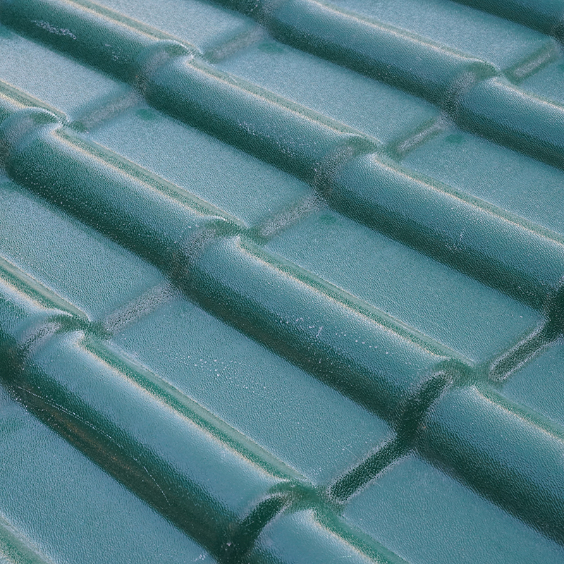 Traditional type resin roof tile