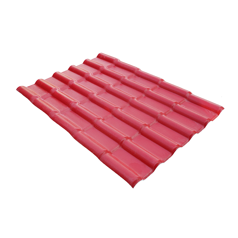 Traditional type resin roof tile