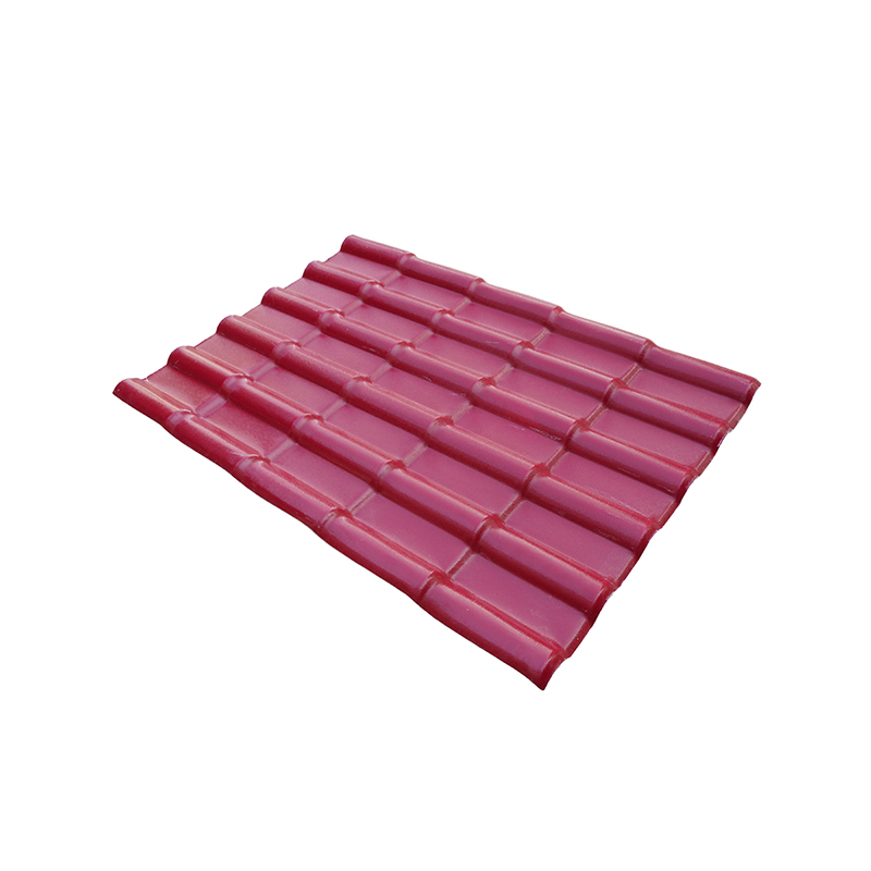 Traditional type resin roof tile